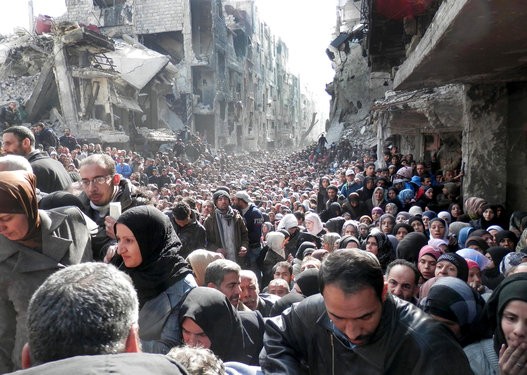Trai ti nan Yarmouk o Syria: Dia nguc tran gian-Hinh-2